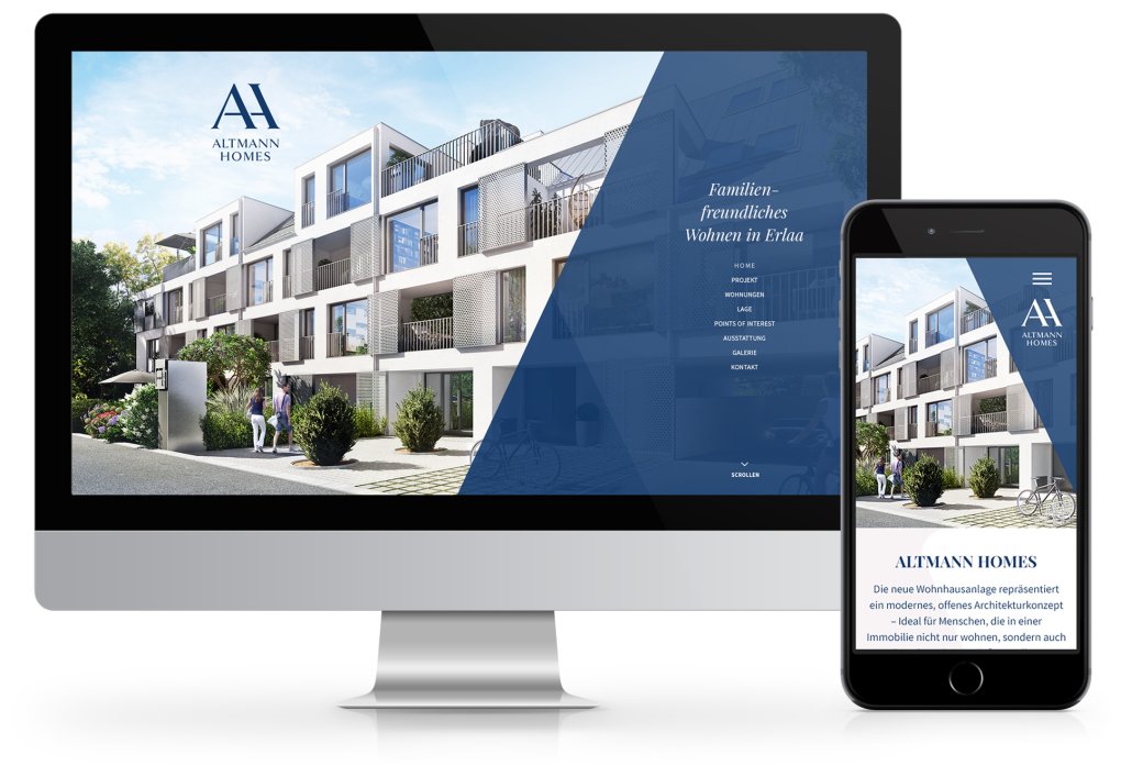 Altmann Homes Website